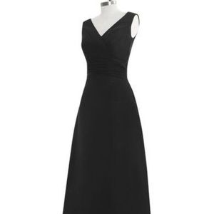 New Azazie Black Bridesmaid Dress